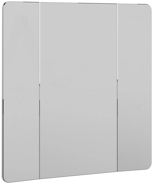 Панель декоративная Рим 25х80 зеркальная