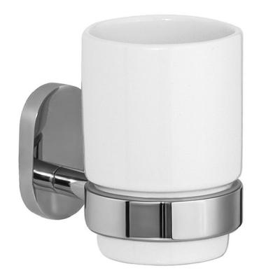 Стакан для зубных щеток FLORA хром