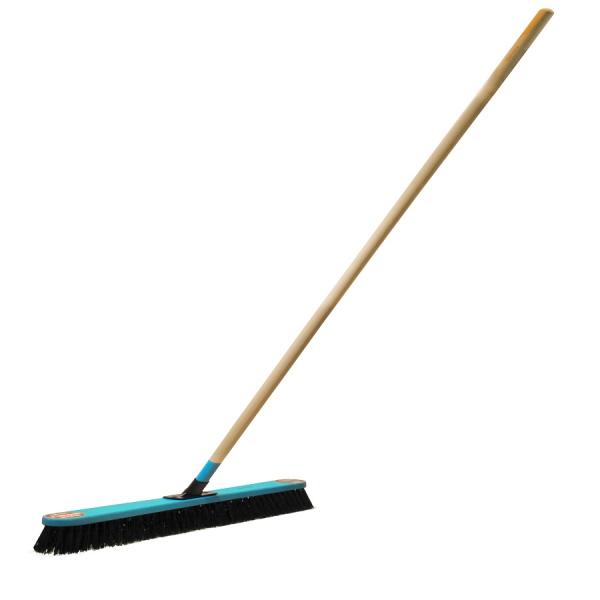 Щетка для уборки строительная с деревянным черенком 600х55 мм FELICITA