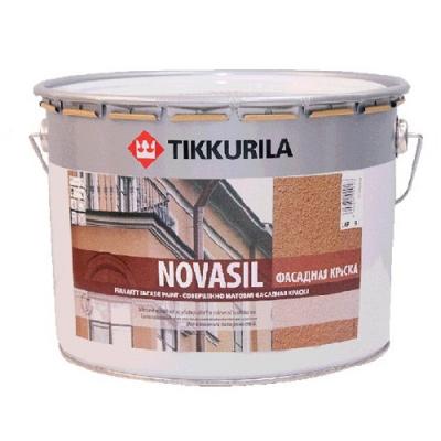 Краска водно-дисперсионная NOVASIL MRC фасадная 9л