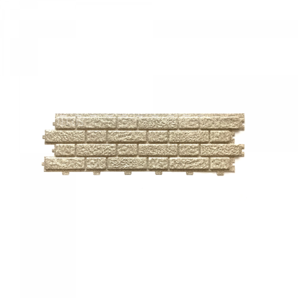 Сайдинг TECOS Brick work  Шампань 0,35х1,14м (1уп=16шт)