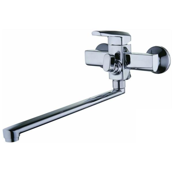 Смеситель для ванн c плоским изливом Ф35 LOF7-A033