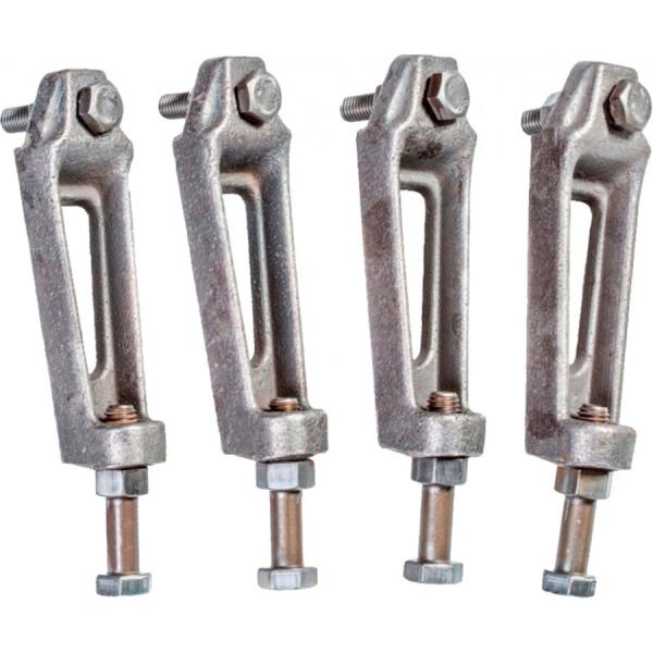 Ножки к чугунной ванне Универсал регулируемые с выемкой комплект