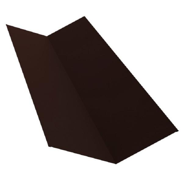 Ендова верхняя 145х145 ПЭ RAL8017 2м