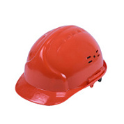 Каска строительная оранжевая 
