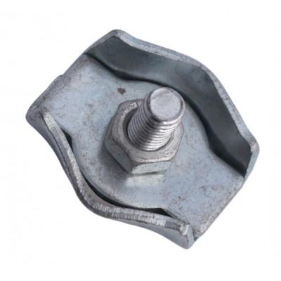 Зажим плоский одинарный для троса 2 мм Simplex