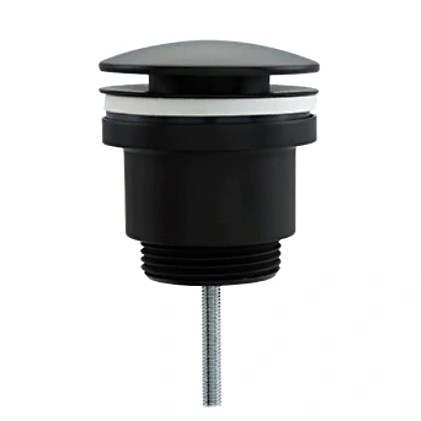 Донный клапан автомат черный