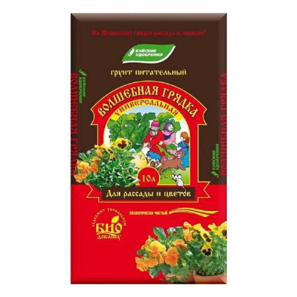 Почвогрунт для рассады и цветов 6л Волшебная грядка