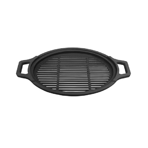 Решетка чугунная круглая Стейк D380мм