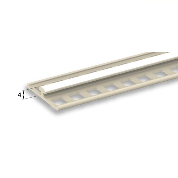 Маяк ПВХ для штукатурки 4 мм 3 м