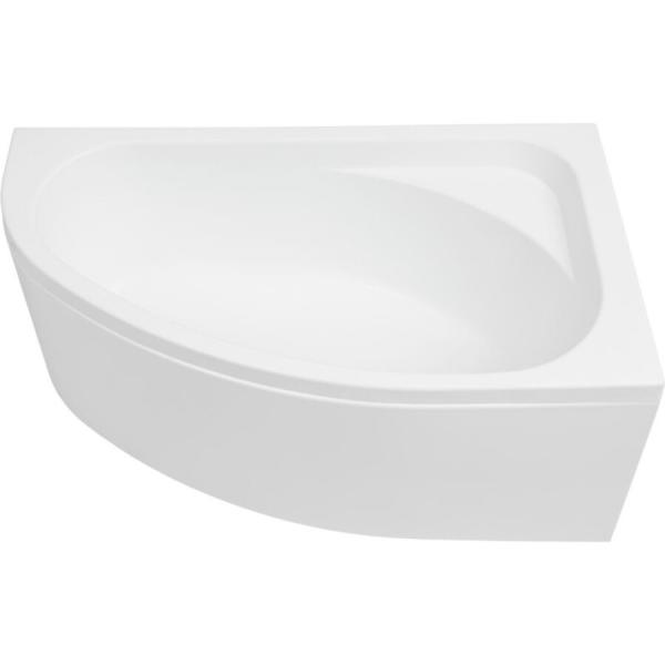 Ванна акриловая AQUANET Mia 140x80 правая с каркасом и фронтальной панелью