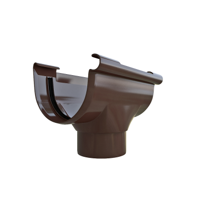 Воронка желоба Альта Профиль ПВХ Коричневая