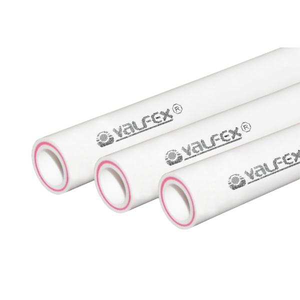 Труба PPRC Valfex армированная стекловолокном d25х4,2 мм SDR6 PN25 4 м