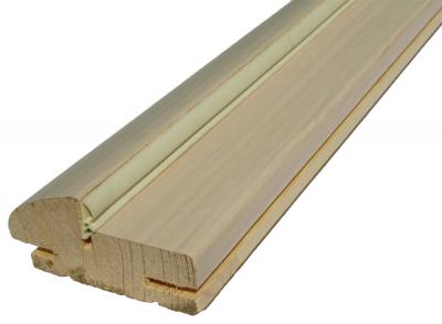 Коробка телескопическая ПВХ 2070 Бел.дуб рифленый