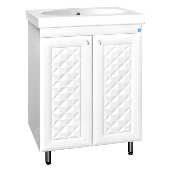 Тумба Канна с Умывальником Комо Люкс 60