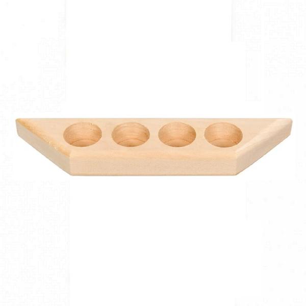 Полочка для масел на 4 пузырька Банные Штучки