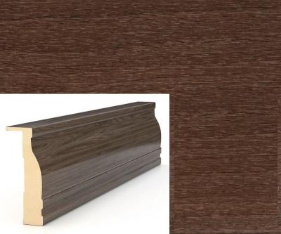 Наличник телескопический фигурный 16х70х2150 Орех Сиена