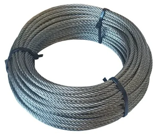 Трос металлополимерный прозрачный 6мм