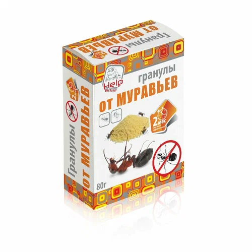 Гранулы от муравьев 80г HELP