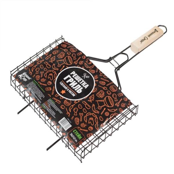 Решетка-гриль Стейк 30х21х2см 