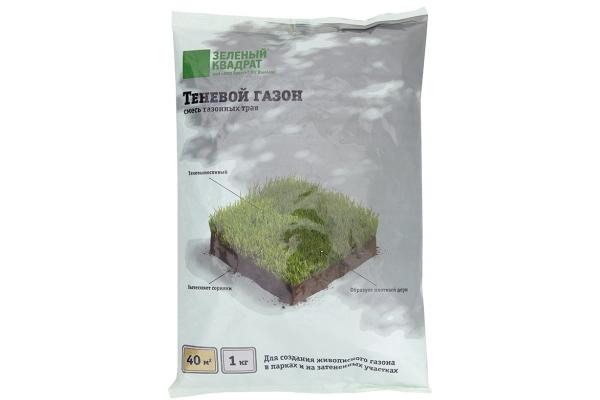 Газон Зеленый квадрат теневыносливый 1кг