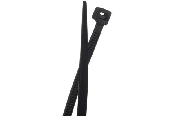 Хомуты 300*3,6мм пластиковые черные СИБРТЕХ