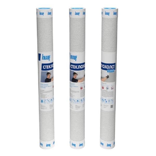 Стеклохолст малярный 50 м 35 г/м КНАУФ