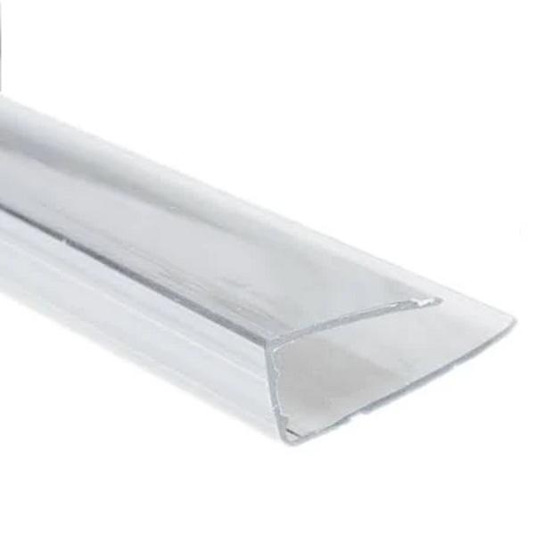 Профиль торцевой для поликарбоната "П" 06 мм L=2,1м прозрачный