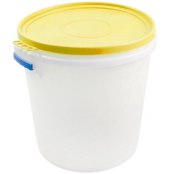 Бак с герметичной крышкой 45 л с широким горлом пищевой