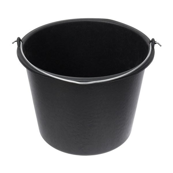 Ведро строительное мерное 16л черный t4p