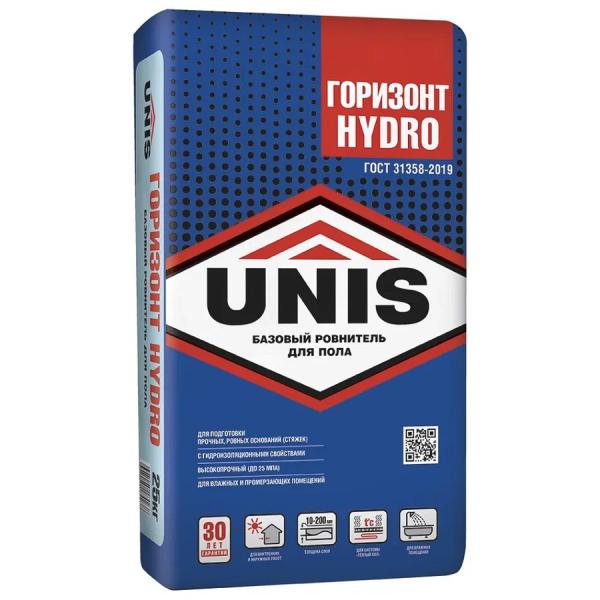 Наливной пол UNIS Горизонт HYDRO стяжка 