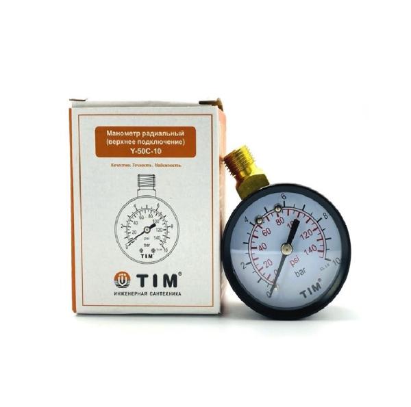 Манометр радиальный до 10 бар