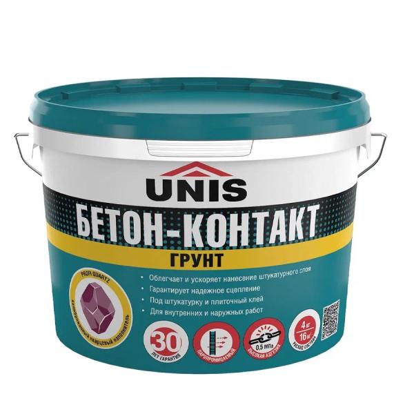 Грунтовка ЮНИС Бетон-Контакт