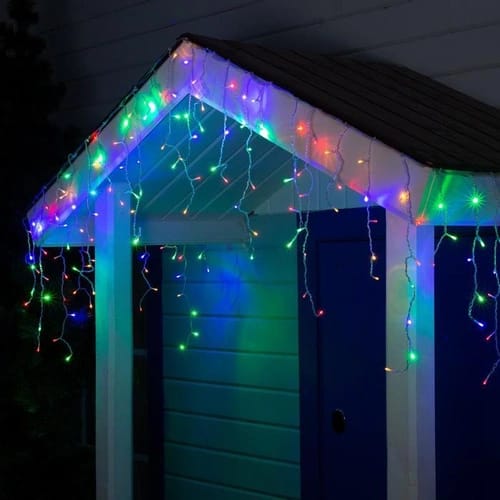 Гирлянда Бахрома уличная 3 м LED 160-220 V МУЛЬТИ