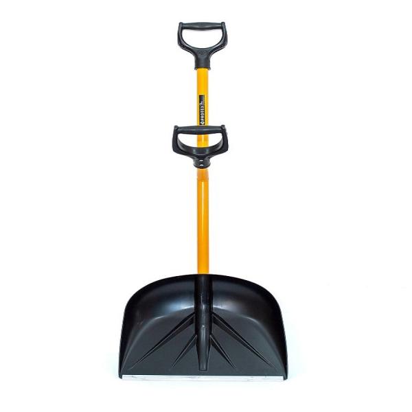 Лопата снеговая Санта PRO с 2 ручками