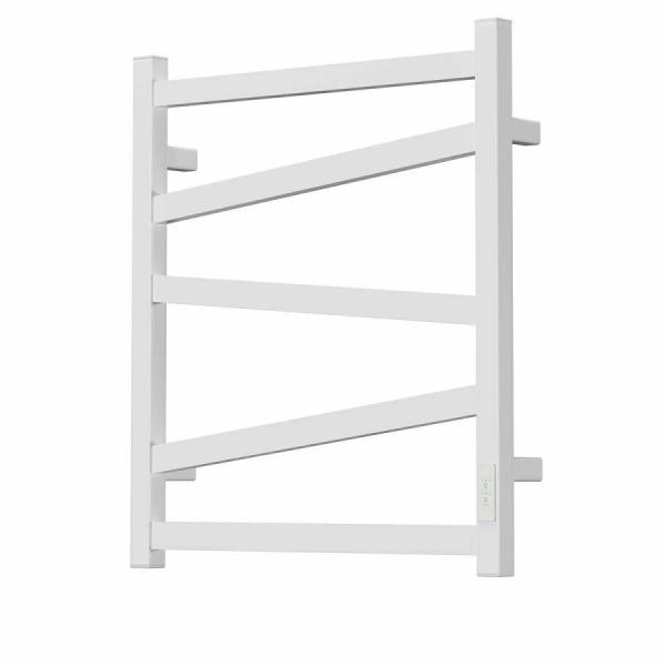 Полотенцесушитель электрический Point Феникс 500х600 белый диммер справа