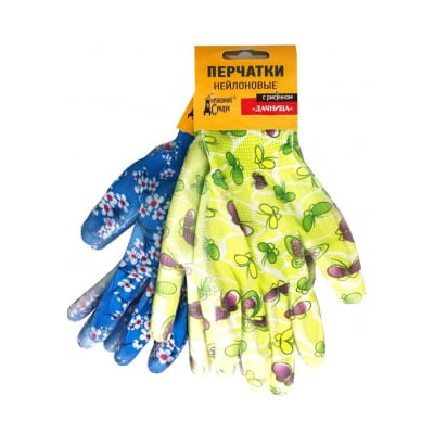 Перчатки нейлоновые дачница