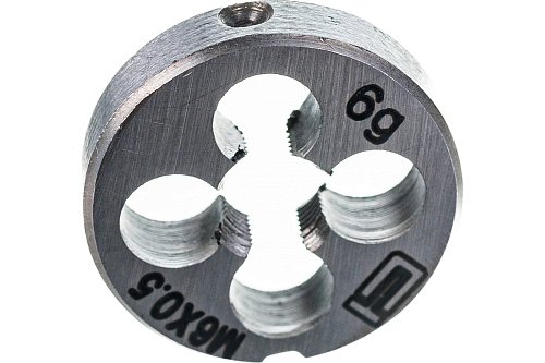 Плашка М6х0,5мм СИБРТЕХ