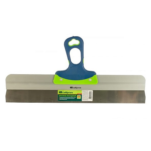 Шпатель фасадный нержавеющая сталь 450мм СИБРТЕХ 2-компонентная ручка