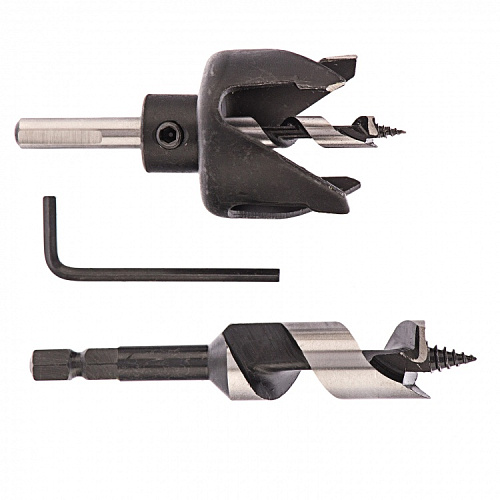 Набор для установки врезки замков винтовой 22-48мм MATRIX