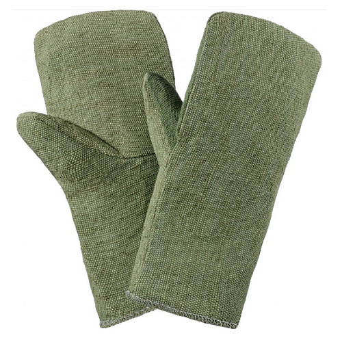 Рукавицы брезентовые с двойным наладонником плотность 420 грамм