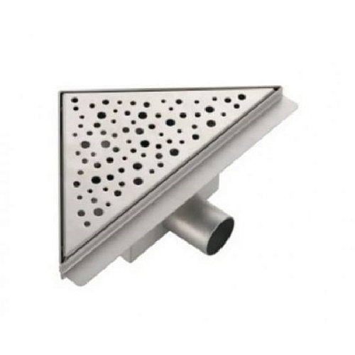 Трап душевой нерж. 200х200