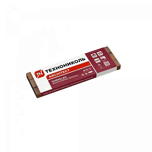 Гибкая черепица ТН Shinglas Кантри Онтарио. Упаковка 2,6кв.м