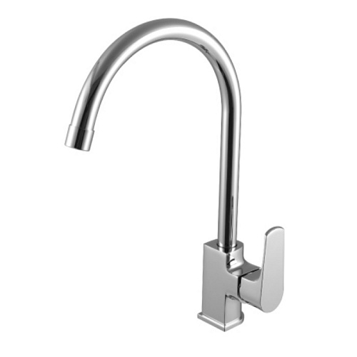 Смеситель Плюс Фактор для кухни с высоким поворотным изливом хром LM1605C
