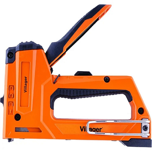 Степлер строительный алюминевый 6в 1 (скобы 4-14мм)