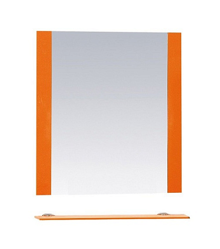 Зеркало Жасмин-60 с полочкой оранж -снята с производства
