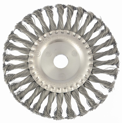 "Щетка для УШМ 175мм пл.метал проволок""MATRIX"""