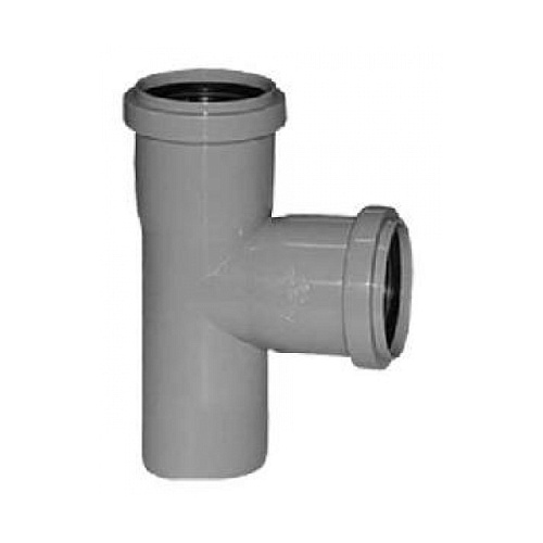 Тройник канализационный d40 мм х d40 мм 90°