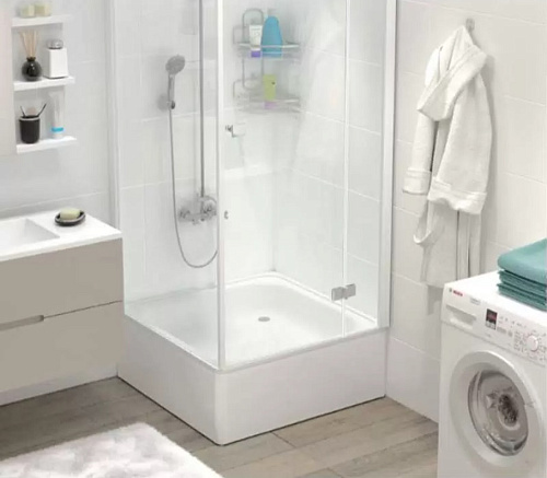 Поддон ВИЗ АНТИКА 900х900х150 APS-90101 стальной квадрат 