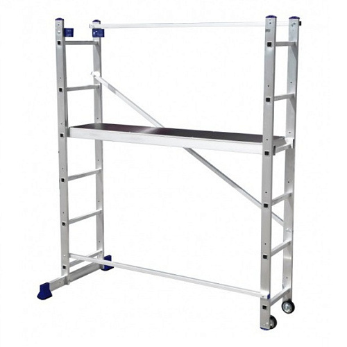 Лестница-помост Алюмет 2х7 h 3,08 м SM7